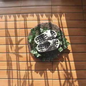 베란다 테라스 조립식마루 매트 참나무18P 어린이집 학교 거실 애견카페 욕실