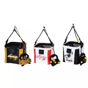 [마이모노샵][마이모노샵] 상부지퍼 소형어 물고기 살림통 스탠드 직립형 그물 두레박 (17171515)