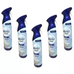 페브리즈 강력탈취 공기탈취제 화장실용 프레시 스카이 165g 5개