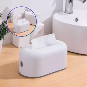 쌍문상회 휴 디스펜서 테이블 보관함 물티슈 화이트 화장 심플