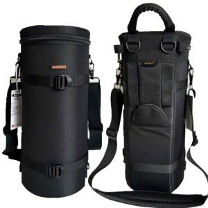 대포 파우치 망원 수납 케이스 보관가방 블랙 미러리스