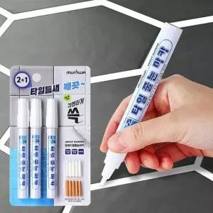 셀프시공 욕실곰팡이 줄눈마카 펜 화장실타일청소 2+1