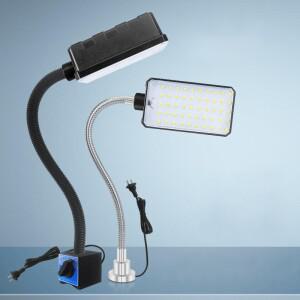 LED CNC 워크샵 작업 램프 선반 산업용 조명 12/20W 110-220V 용 유연한 구즈넥 마그네틱베이스