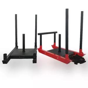 크로스핏 푸시 당기기 슬레드 파워 밀기 슬래드 썰매