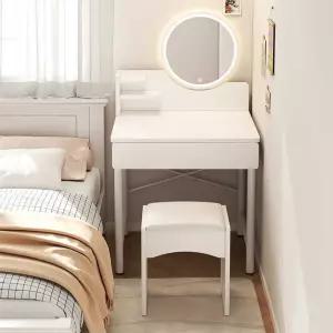소형 화장대 자취방 스마트 인용 수납형 거울 테이블 원룸