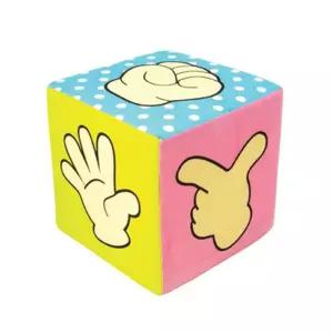 주사위 헝겊주사위 감각발달완구 놀이학습 가위바위보