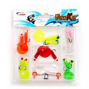 지그헤드 배스웜7종세트 쏘가리 꺽지 JB 2707