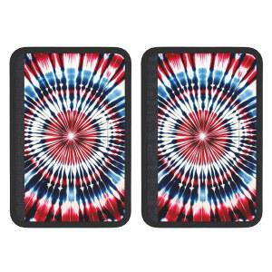 오겐스턴 네오프렌 카시트 벨트 어깨 패드 블루-레드-타이-다이 쿠션 한