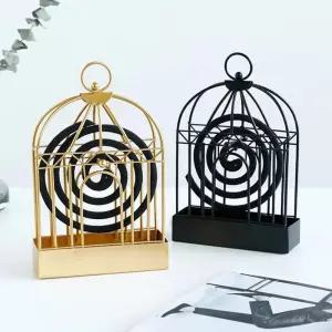 북유럽 엔틱 모기향 거치대 모깃불 피우는 케이스 통