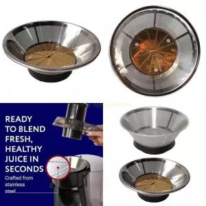 D0AB Juicer Machine 교체 메쉬 필터 바구니 전기 쥬스 머신 부품