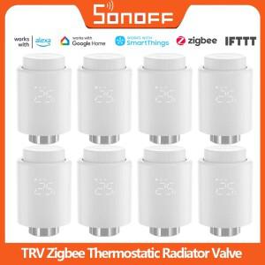 SONOFF TRVZB Zigbee 온도 조절 라디에이터 밸브 난방 Froest Protection EWeLink Alexa Smart Home을 통한