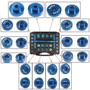 자전거 베어링 추출 설치 도구 휠 허브 압력 세트 소프트 테일 프레임