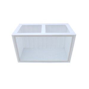 어항 대형 수족관 케이스 긴박스 사진 드레인 화이트 평바닥 물탱크 인테리어 부화