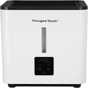 침실용 대형 1.55갤런 20W 증발식 쿨 미스트 7단 속도 MAX 출력 1000ml/h 자동 가습 상단 충전