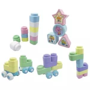 유아 뽀로로 부드러운 소프트 고무 블럭 자동차 장난감 선물용 블록 어린이완구