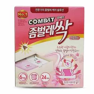 좀벌레싹 서랍장방향제 서랍용 옷장제습제 24개입 방충제 강력