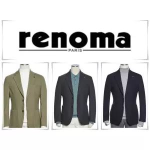 매장정품 renoma [한정수량]봄가을 깔끔하고 편안한 캐주얼 재킷 3종 택1 RQKMBJ00A DR4470 1303190