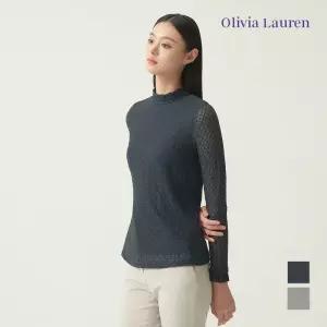 올리비아로렌 슬림핏 블라우스형 티셔츠___VOCALYS2221