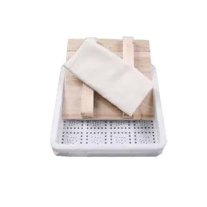 업소용 대형 두부틀 원목누름판 플라스틱 사각틀