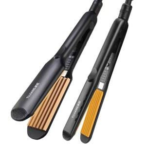 전기머리인두 볼륨 앞머리 실 코팅 대형 전기 매직기 세라믹 드라이 용 웨이브