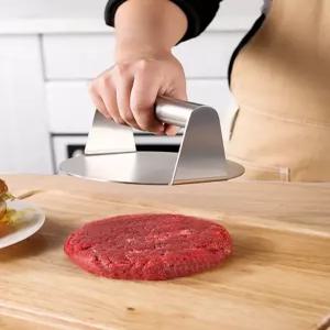 햄 패티 누름기 몰드 모양틀 떡갈비 압축기 만들기 고기 누름판 수제 성형기 버거