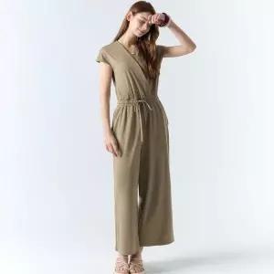 더핸드메이드 브이넥 반팔 점프수트_P408111846