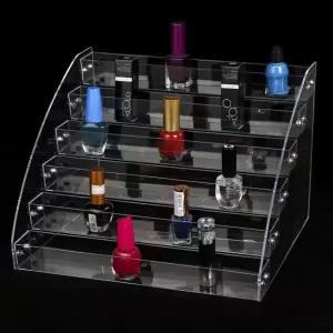 6단 아크릴 생필품 가정용품 네일정리함 생활용품 매니큐어
