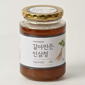 금산인삼으로 갈아만든 인삼청 500g 스마트 하니