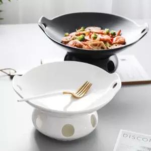 세라믹 접시 워머 선물용 온열 홈파티 그릇 요리