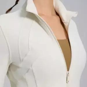 엘럽 여성용 야구 점퍼 차이나 바람막이 폴리아미드 집업 러닝 긴팔 요가복 트레이닝 원템1