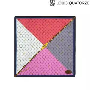 매장정품 LOUIS QUATORZE 루이까또즈 (1BSM171PK) 실크 미니스카프 라메종 핑크 1261073