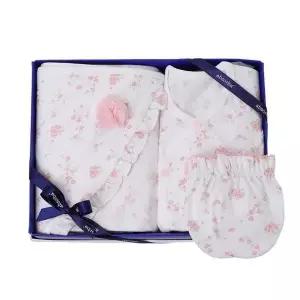 [NS홈쇼핑]로지배냇슈트+손싸개+속싸개3종세트(A1B-101103)조카,태교,출산 축하 아기옷..[35772068]