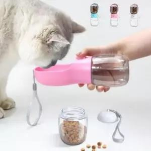 [반려] 반려동물 물병300ml 외출 산책 식기 휴대용 그릇 강아지 통 애견 용품