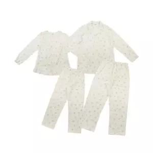 [갤러리아] [비비안]순면 우라기리 플라워나염 간절기 커플잠옷 WP8892R/MP8892A