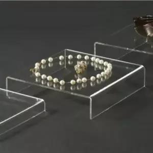 아크릴 상품진열대 소품진열대 ㄷ자 받침대 40