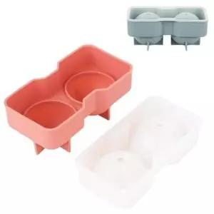 실리콘 아이스트레이 얼음틀 2구 색상랜덤