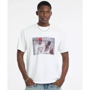 매장정품 게스 GUESS GJ X ALLEN IVERSON 그래픽 반팔티 MQBK1318 1255977