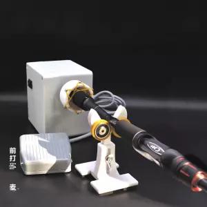 낚시대 수리 선반 회전 자작 에폭시 낚싯대 교체 초릿대