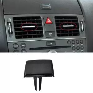 SUNJIKA 1PCS 에어벤트 콘센트 탭 클립 업그레이드된 AC 벤트 2008-2011 메르세데스-벤츠 W204 C300 C350