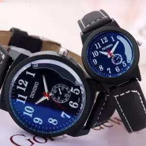 가죽시계 커플시계 P DI-C005B 손목시계 hhc8+8uYw