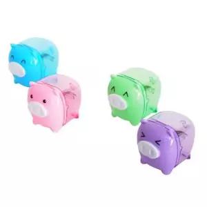 아기돼지 연필깎이 X8개 (랜덤) 수동식 캐릭터 어린이