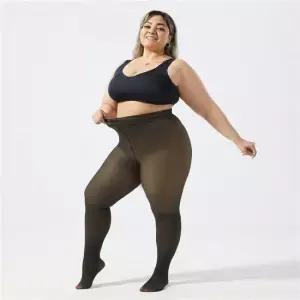 [빅사이즈/스타킹] 쫀쫀한 빅사이즈 겨울 방한 스타킹 타이즈