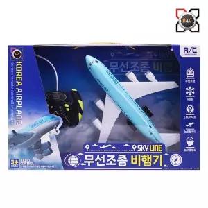 [NS홈쇼핑]KOREA AIR PLANE 무선조종 LED 비행기 RC카[35788156]