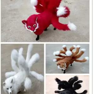 구미호 인형소품 장식 선물 흰인형