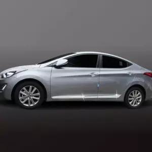 [CAR] 자동차 사이드언더라인 몰딩 4PCS 아반떼MD전용 용품