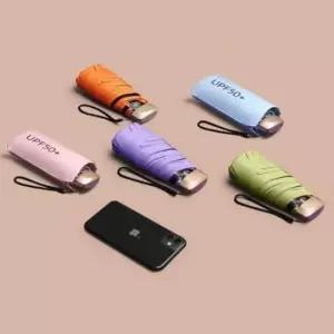 [JED] 5단 차단 가방속 장마철 암막 양산 자외선 미니 양우산 초경량 미니우산 휴대용