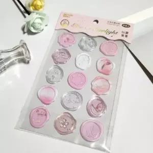 다이어리 씰링 왁스 스티커 문구 실링 스티커 데코 장식