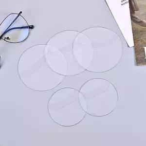 투명 캔뱃지 커버 원형 굿즈 보호 보관함 대바늘 케이블 보관 정리