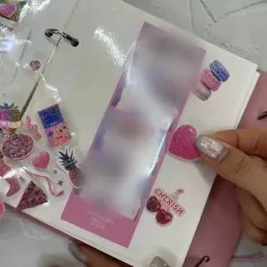 인생사진 네컷 접착식 포토북 앨범 핑크