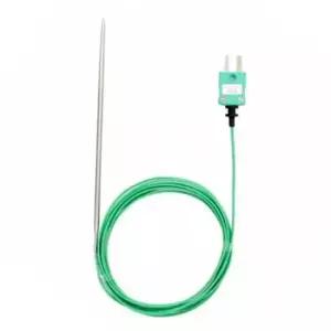 화덕온도계 K 타입 오븐 탐침 프로브 온도계 식품용 130mm